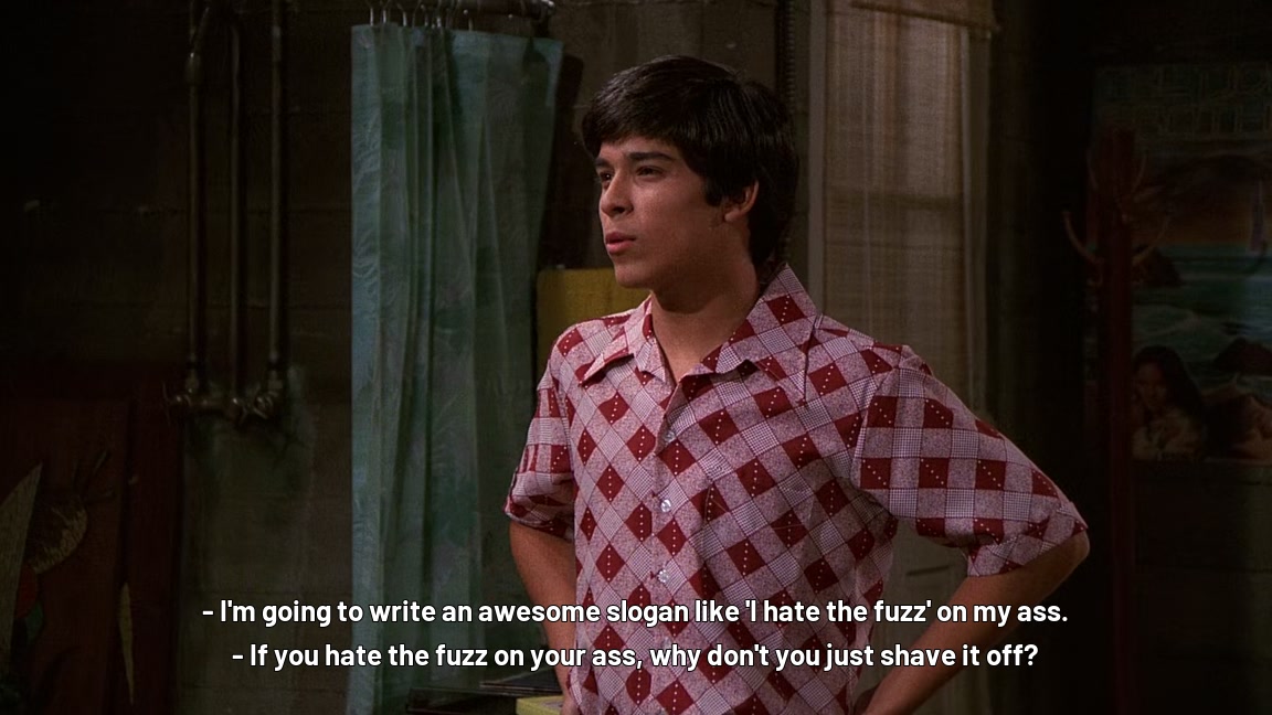 The Best That '70s Show, Season 1, Episode 3 Quotes